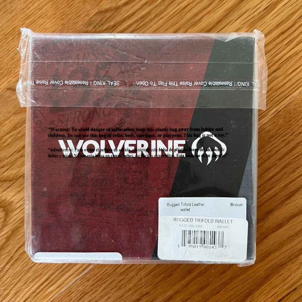 NWT Wolverine Rugged Trifold Wallet - Picture 3 of 15